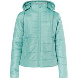 Mymo - Licht Gewatteerd Jack - Lagune Munt - Dames