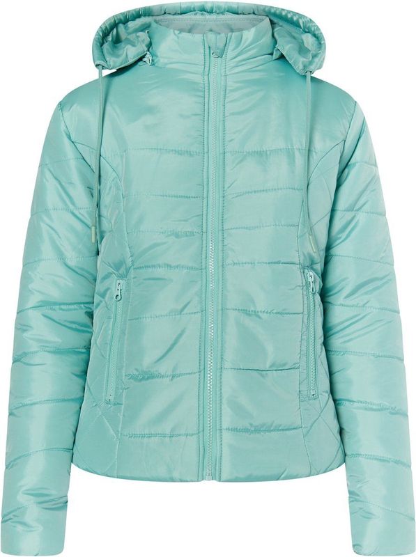 Mymo - Licht Gewatteerd Jack - Lagune Munt - Dames