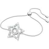 Stella - Damesarmband - Gerhodineerd - Zirkonian - 24 cm