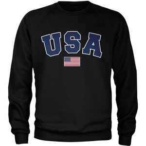 Hybris USA Varsity Sweatshirt Black-S