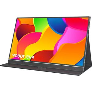 Draagbare Monitor Extender voor Laptop – Portable Monitor 15,6 Inch – 1080FullHD Scherm – Gaming PS5 Xbox - HDMI - USB-C