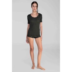 Oscalito, hemdje KM wol/zijde, kaki, M