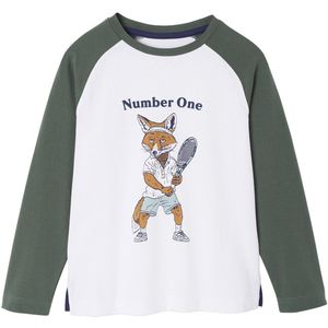 Vertbaudet T-shirt met lange mouwen voor jongens Vos