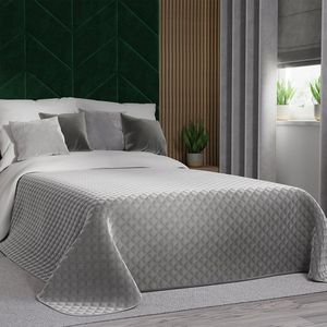 Dubbelzijdige Decoratieve Plaid Antraciet 170x210cm