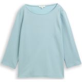 Tom Tailor Shirt met lange mouwen met ottomanstructuur