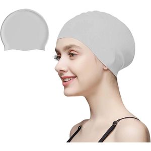 Badmuts voor lang haar - Geschikt voor volwassenen en kinderen - Comfortabel en elastisch - Siliconen - Waterdicht en antislip - Houdt het haar droog