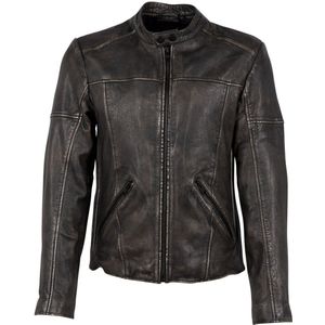 Gipsy G2M Aryn Heren Lederen jas - zwart - L