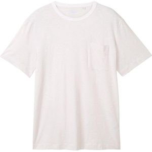 Tom Tailor T-shirt Gestreept T Shirt 1041783xx10 35619 Mannen Maat - M