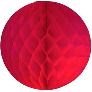 Honeycomb / Pompom - Rood - 30 centimeter