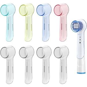 Set van 8 Beschermcaps voor Elektrische Tandenborstelkoppen - Hygiënische Bescherming voor Reistandenborstels