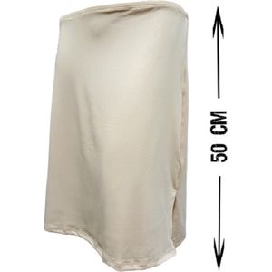 J&C dames onderrok 50 cm 5568 - maat M - huid