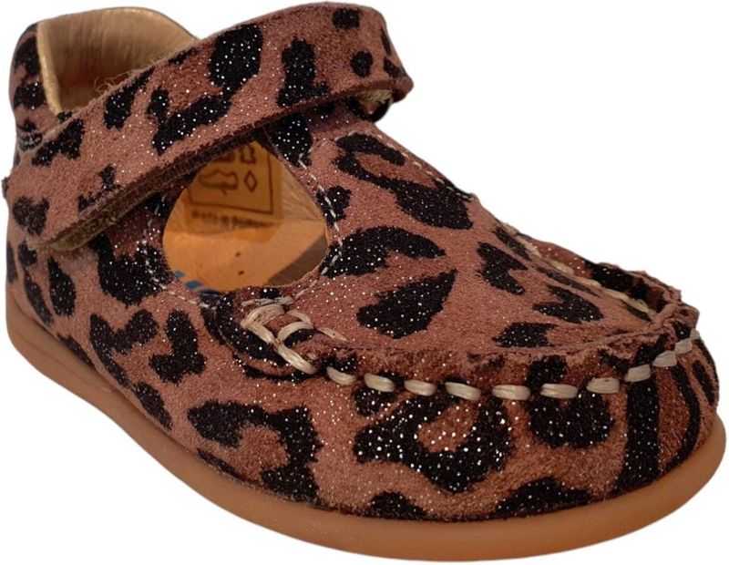 Koel4kids - KO528-A - Babyschoenen - Roze Luipaard