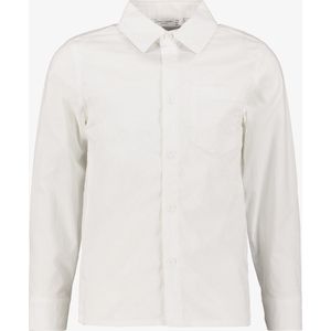 Name it jongens overhemd regular fit wit - Maat 110/116