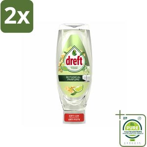 Dreft – Bergamot & Gember – Afwasmiddel – 730 ml - Voordeelverpakking - 2 stuks - Afwasmiddel bergamot gember - Natuurlijk afwasmiddel