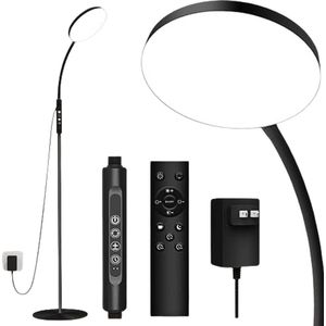 N.lux - Daglichtlamp - Dimbaar - 20000 Lux - LED - 5 Kleurtemperaturen - Voor Kantoor en Woonkamer