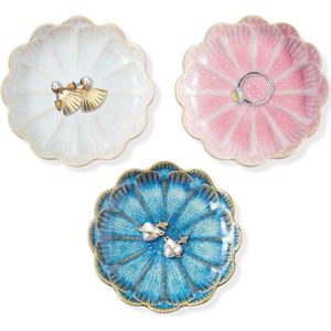 Keramische sieradenschaal set van 3 - Decoratieve ringborden voor sieradenopslag