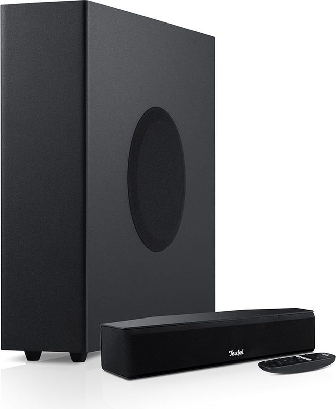 Teufel - CINEBAR ONE+ - Soundbar - Zwart - Inclusief Subwoofer, Dynamore Ultra Technologie
