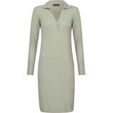 Felix Hardy - Gebreide Jurk - Lichtgroen - 100% Katoen