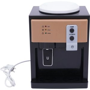 Elektrische Waterdispenser - Warm en Koud Water - Voor thuis en kantoor gebruik - Compatibel Met 3 tot 19L - 36x24x27cm - Zwart/Goud