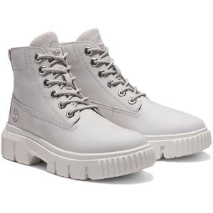 Timberland - Field - Veterboots - Grijs - Leren Halfhoge Laarzen