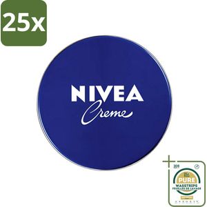 25 x Nivea - Hydraterende Crème - Unisex - 400 ml - Grootverpakking - Hydratation Crème - Crème Hydratante - Crème Huidverzorging - Crème Voor Huid - Crème Voor Gezicht