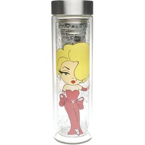 FLOWTEA Theemaker en Theeglas To Go ""Marilyn"" 400 ml