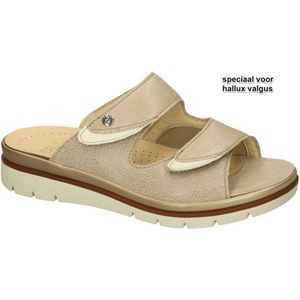 Fidelio Hallux -Dames - taupe - slippers & muiltjes - maat 40