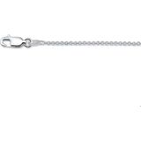 Mi Zalini Ketting K1018805 - Zilver - 80 cm