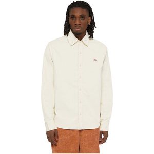 Dickies Chase City Overhemd Met Lange Mouwen Beige M Man