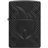 Zippo - Armorcase Flame - Aansteker - Mat Zwart - Multicut Gravure