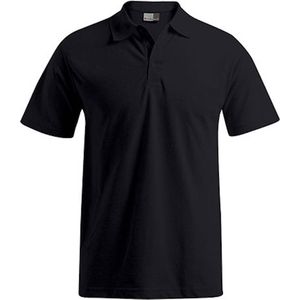 Herenpolo 'Promodoro' met korte mouwen Black - 4XL