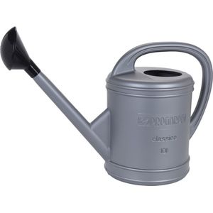 Pro Garden Gieter met broeskop - grijs - kunststof - broeskop - 10 liter - 55 x 24 x 39 cm