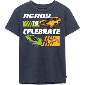 Hot Wheels Verjaardagsdesign Klaar Om Te Vieren Premium T Shirt Kinderen