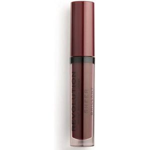 Makeup Revolution - Sheer Lip Gloss - Plum