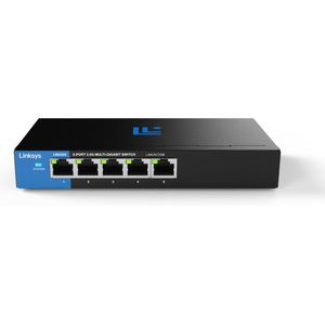Linksys - LN2305 - Multi-Gigabit Switch - Zwart - Metalen Behuizing