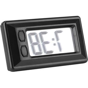 Auto Dashboard Digitale Klok LCD Digitale Tafel Voertuig Lijm Klok Elektronische Klok Datum Tijd Kalender Display voor Auto Dashboard: Decoratieve Klok Kleine Digitale Klok A