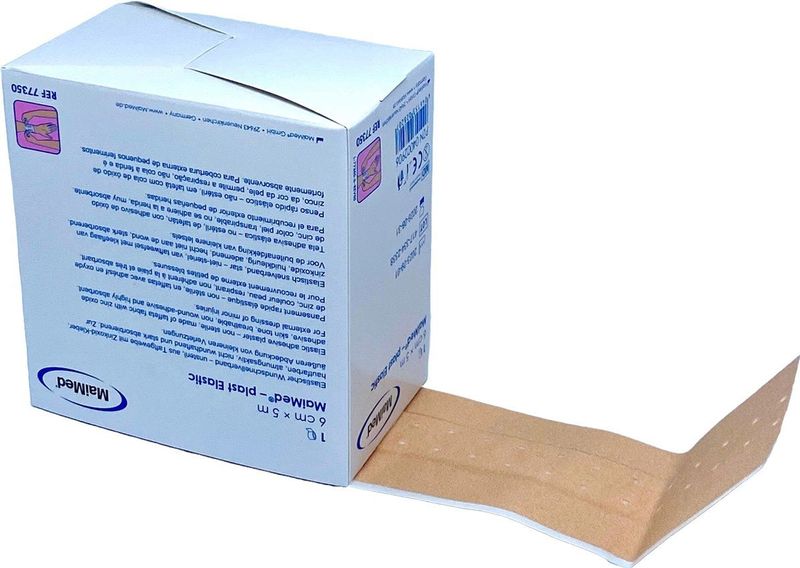 Pleister op rol - 6cm x 5 m - MaiMed - Plast Elastic