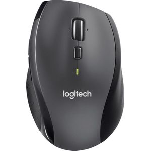 Logitech M705 - Draadloze Marathon Muis - USB - Rechtshandig - Grijs