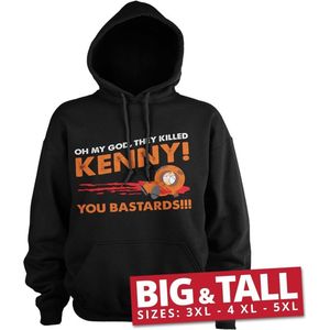 South Park The Killed Kenny Big & Tall Hoodie Black-3XL