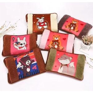 Equivera Elektrische Kruik - Elektrische Kruik - Warmtekussen - Buikverwarmer - Kruik voor in Bed- Warmwaterkruik