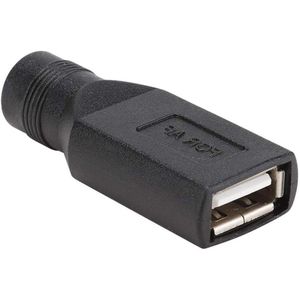 USB Female naar DC 5.5x2.1mm Female Power Jack 5V Power Supply Extension Adapter