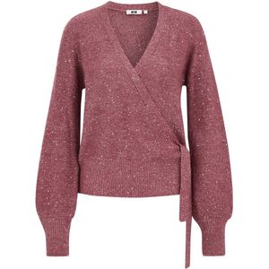 WE Fashion - Overslagvest - Oudroze - Pailletten