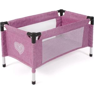 Reisbed voor Baby-Poppen - Compact en Inklapbaar