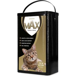 Max Katten en kitten voer 10KG