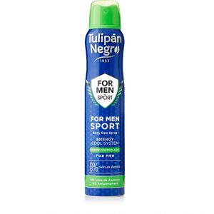Deodorant Spray For Men Sport - Tulipán Negro - 2 stuks- Aanbieding - (200 ml)