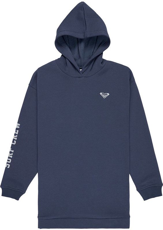 Roxy - Sweet Song - Jurk met Capuchon - Meisjes 4-16 - Relaxed Model - Lange Mouw