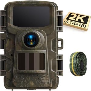 Wildcamera - Wildcamera voor Buiten - Wildcamera met Nachtzicht - Wild Camera - Buitencamera met Nachtzicht