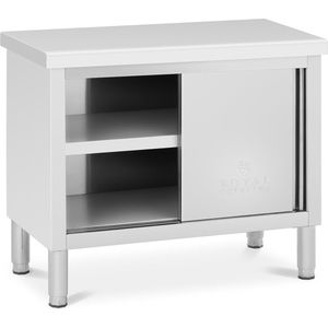 Royal Catering - RVS werkkast - ECO - 100 x 50 cm - 285 kg