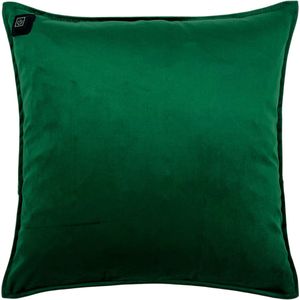 Warmpi® Draadloos Warmtekussen incl. Warmpi® Powerbank (10.000mah) - Fluweel Donker Groen - Elektrisch verwarmd sierkussen met geïntegreerde kabel van 3m voor opwarming via stopcontact of USB Poort - 3 standen - Kussen 45x45 cm - Zachte Velvet stof