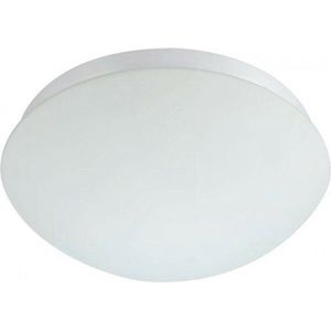 LED Plafondlamp met Bewegingssensor - 360° Sensor - E27 Fitting - Mat Wit - Melkglas - Philips - CorePro Lustre 827 P45 FR - 4W - Warm Wit 2700K